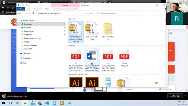 CodeIgniter 4 instalación y Bootstrap смотреть онлайн