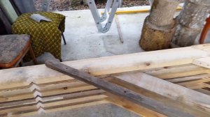 Баня  Монтаж стропильной системы