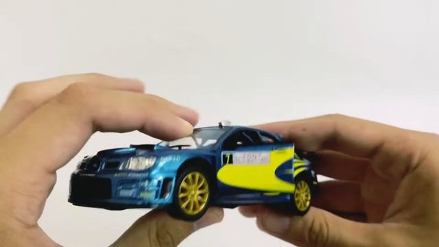 Металлическая машинка Kinsmart 1:36 «Subaru Impreza WRC 2007» KT5328D смотреть онлайн