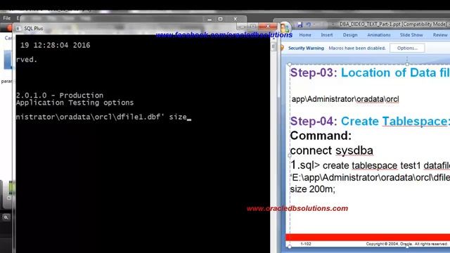 Oracle DBA | Create TableSpace | Bangla | DBA1-14 смотреть онлайн
