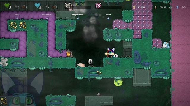 Spelunky 2 Slow% Cosmic Ocean 4p with Remy, Penguinsaver, and Sonth to 7-9 смотреть онлайн