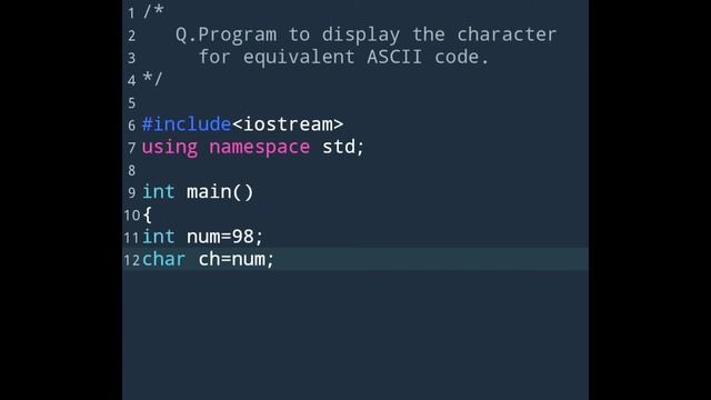 C++ Programming||Program to Display the Character for Equivalent ASCII Code смотреть онлайн