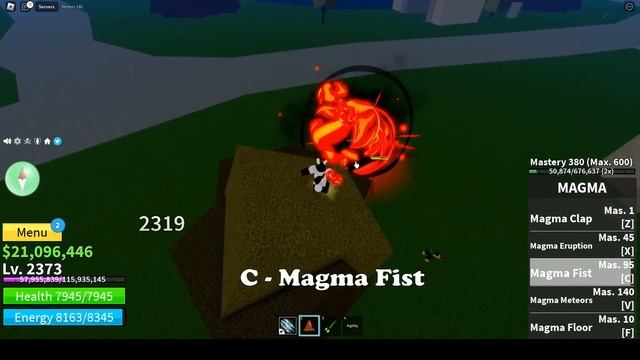 Blox Fruits | Magma V1 Rework Showcase смотреть онлайн