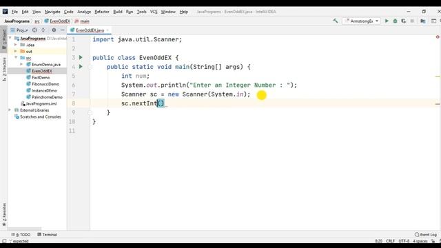 Write a program to find Even or Odd number in java. || Java Programming Tutorials. смотреть онлайн