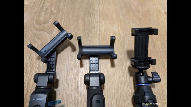 Экспресс-сравнение селфи-палок Benro MK10, Huawei AF15 и Xiaomi Mi Selfie Stick Tripod | #Обзор