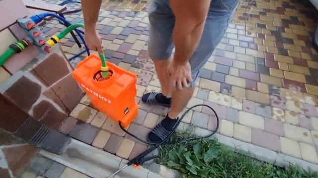 РАСПАКОВКА. Ранцевый распылитель Patriot. смотреть онлайн