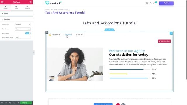 Tabs and Accordions on WordPress with Elementor - Elementor Tutorial смотреть онлайн