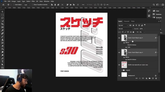 GLASS EFFECT TUTORIAL en PHOTOSHOP | photoshop , poster, tutorial смотреть онлайн