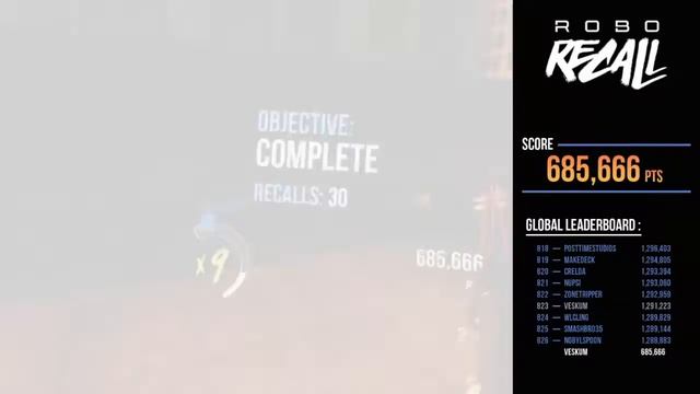 Robo Recall 3-2 Dead Eye Challenge (10 Long Range Headshot Recalls) смотреть онлайн