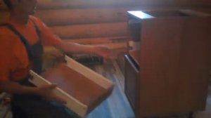 Крепим фасад к выдвижному ящику.(простейший способ)