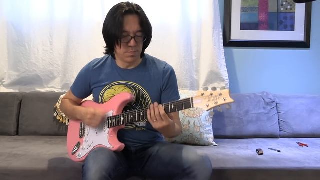 A Gift From JOHN MAYER - PRS Silver Sky ROXY PINK смотреть онлайн