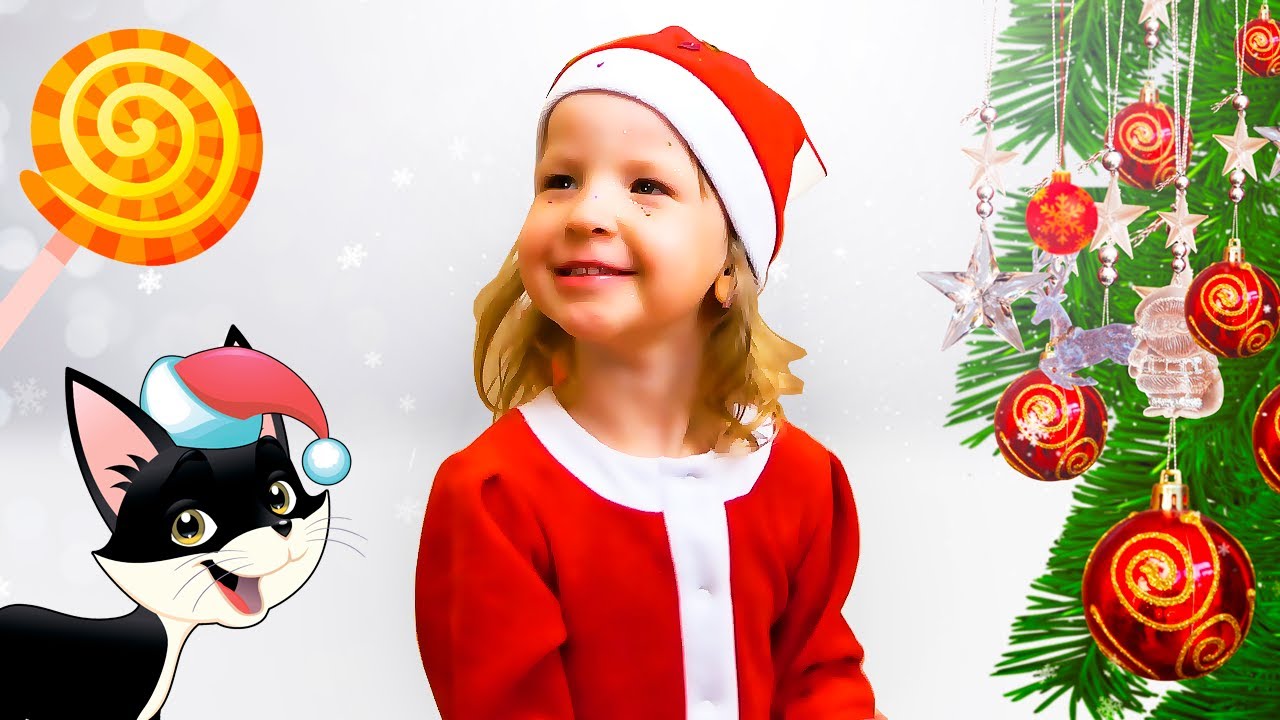 Новый год – праздник для детей, подарки, Дед Мороз, снегурочка и дети. смотреть онлайн