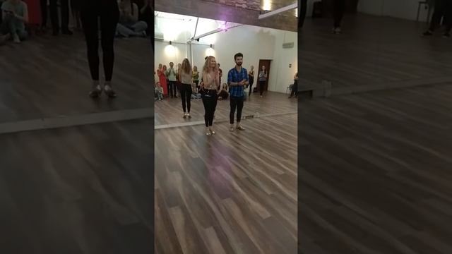 Ronie Saleh & Alyona Fortunova, Moscow kizomba weekend, 24 sep 2017 смотреть онлайн