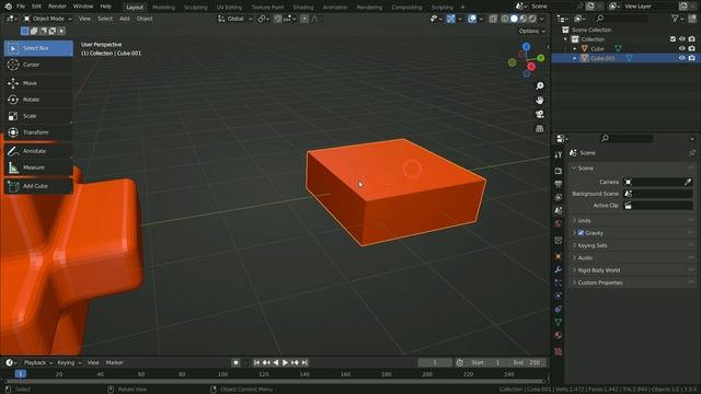 What is non destructive modeling? | Blender 3.3 Tutorial смотреть онлайн