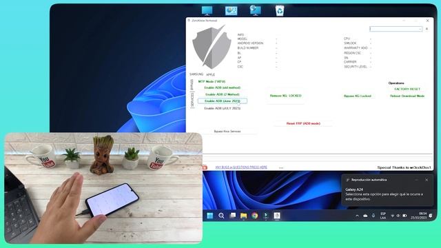 Eliminar Cuenta de Google Todos Los Samsung | Android 13 | Junio 2023 смотреть онлайн