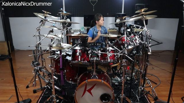 It's My Life - Bon Jovi || Drum cover By Kalonica Nicx смотреть онлайн