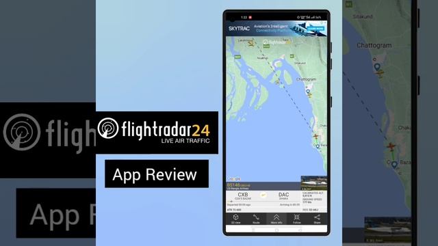 Flight Radar 24 App Review | Karen Technology смотреть онлайн