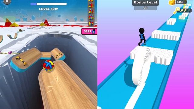 Going Balls, Coin Rush, Brick Builder All Levels Android iOS Gameplay смотреть онлайн