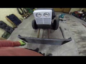 Изготовление и установка самодельного отвала на КМЗ-012