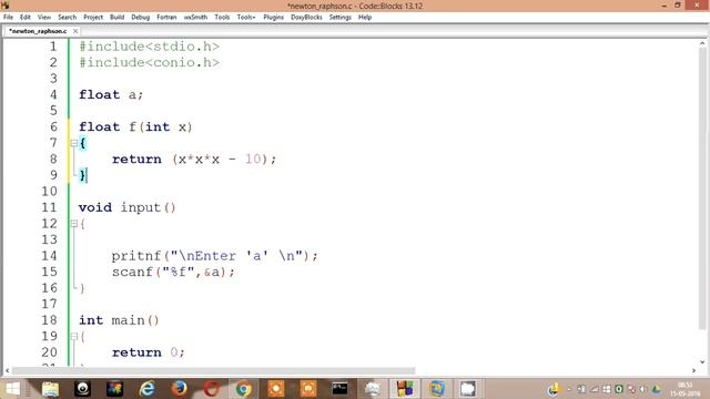 Newton Raphson Method смотреть онлайн