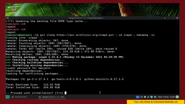 Manjaro / Arch - How To install Install GitKraken On Manjaro 21.2.0 Linux смотреть онлайн