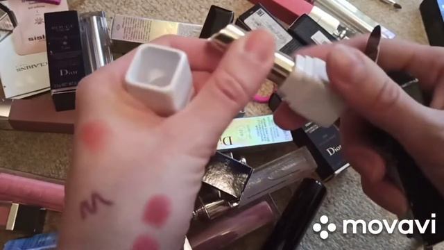 Моя коллекция люксовых помад. Куда тебе столько. Chanel, Dior, Burberry, Givenchy и т.д.Разбираем. смотреть онлайн