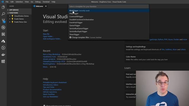Not a dog Workshop - Cognitive Services & Azure Functions смотреть онлайн