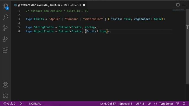 Intermediate TypeScript #2: Extract dan Exclude - Indonesian смотреть онлайн