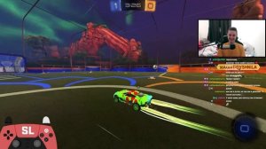 Сможет ли ГЧ Победить ЧЕМПА Не Выходя За ЦЕНТР ПОЛЯ? | Рокет Лига