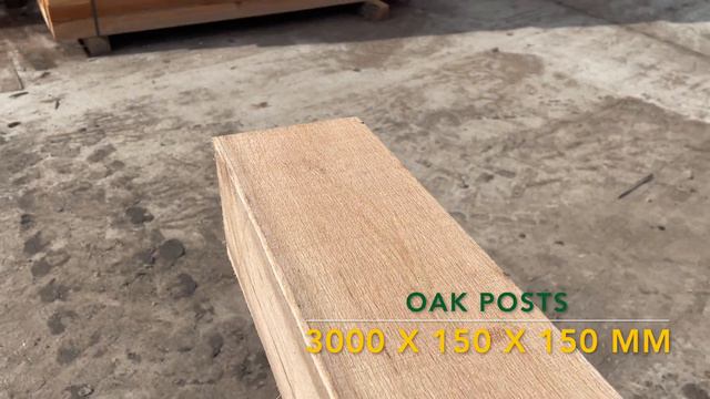 Oak Posts 3000 x 150 x 150 mm смотреть онлайн