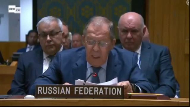 Lawrow vor der UNO 22. 09.22 смотреть онлайн
