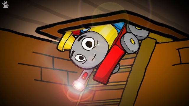 The Train Toy Home Alone | Who is in the basement? Igo the Friendly Ghost Cartoon 2021 смотреть онлайн