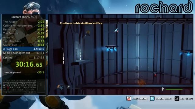 Rochard Speedrun (any% NG+) (58:59)