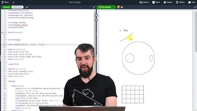 How to make beautiful math graphics using Tikz & LaTeX смотреть онлайн