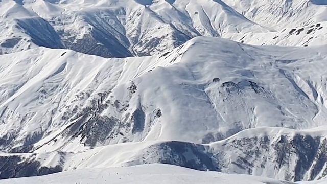 Горнолыжный курорт Гудаури. Грузия. Gudauri Ski Resort. Georgia.