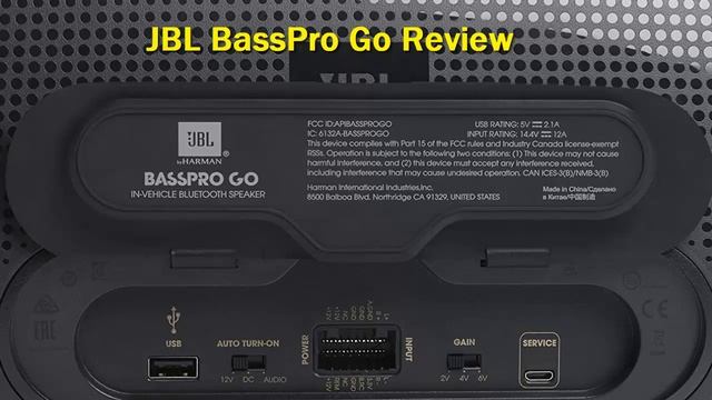 JBL BassPro Go Review смотреть онлайн