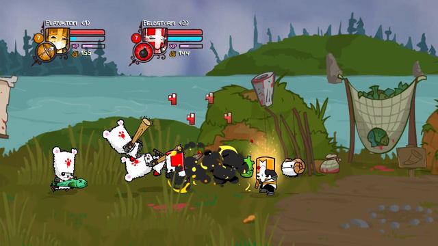 Let's Play Coop: Castle Crashers - Part 3 смотреть онлайн