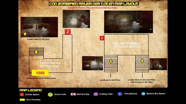 Cold War Zombies - All Map Layouts for Die Maschine, Firebase Z, Forsaken and Mauer Der Toten! смотреть онлайн