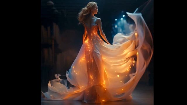 Dance of flowing fabrics смотреть онлайн