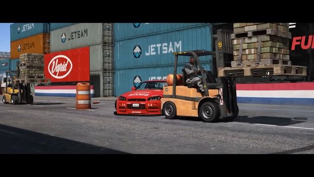 GTA 5 Nissan Skyline GTR Drift Montage