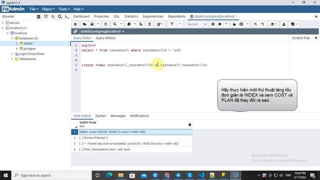 COST và PLAN trong PostgreSQL смотреть онлайн