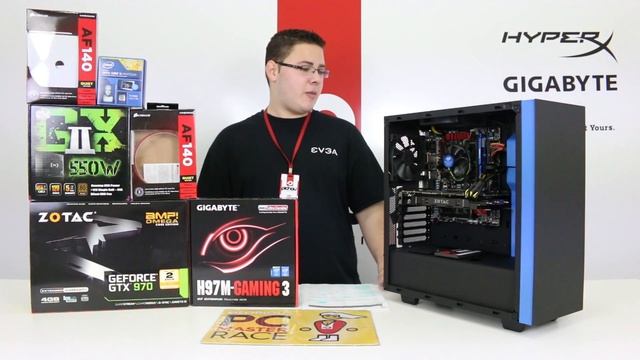 TOP PC Pichau - I5-4460, H97M, GTX 970, SSD 120GB, GXII 550W, NZXT S340... смотреть онлайн