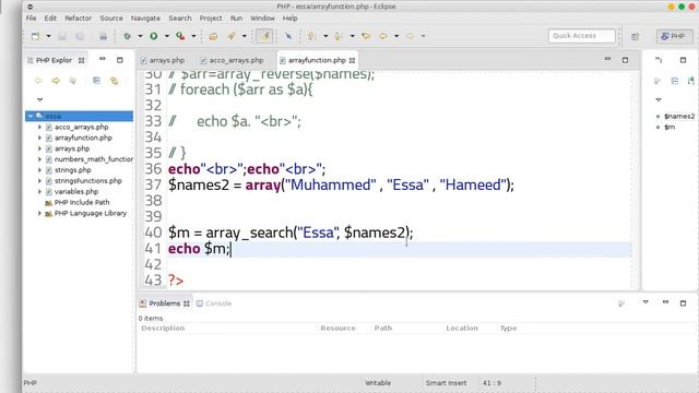 43 PHP scripting language Array functions смотреть онлайн