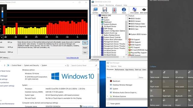 XPS 15 9570 DPC latency issues - BIOS 1.10.1 смотреть онлайн