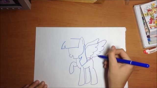 Как нарисовать Твайлайт Спаркл смотреть онлайн