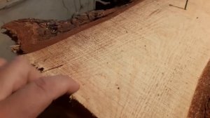 Обрезка не обрезной доски, в домашних условиях.