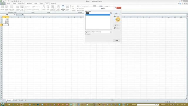 Excel 2010 Tutorial: Changing the name of a Macro смотреть онлайн
