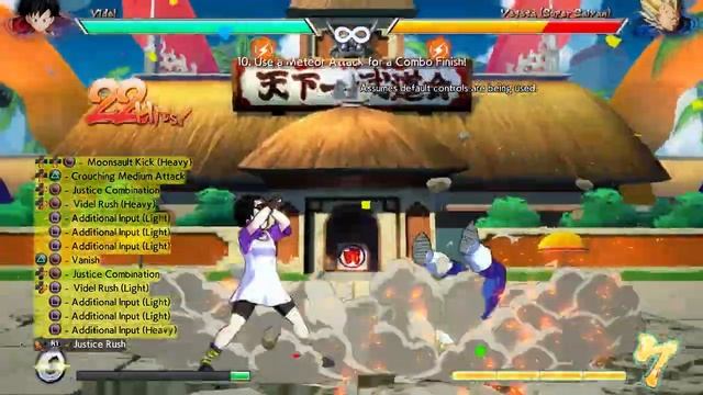 Dragon Ball FighterZ: Videl Combo Challenge #10 смотреть онлайн