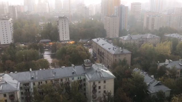 Первый снег в Москве 22.09.2019 смотреть онлайн