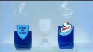 Duck WC čistič reklama
